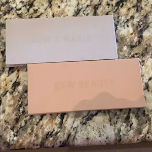 2 KKW authentic eyeshadow palettes